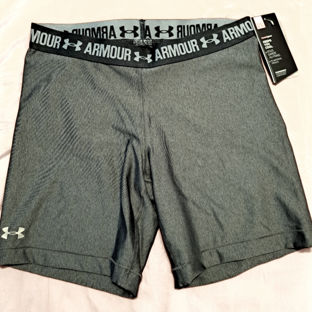 Women's UA compression shorts